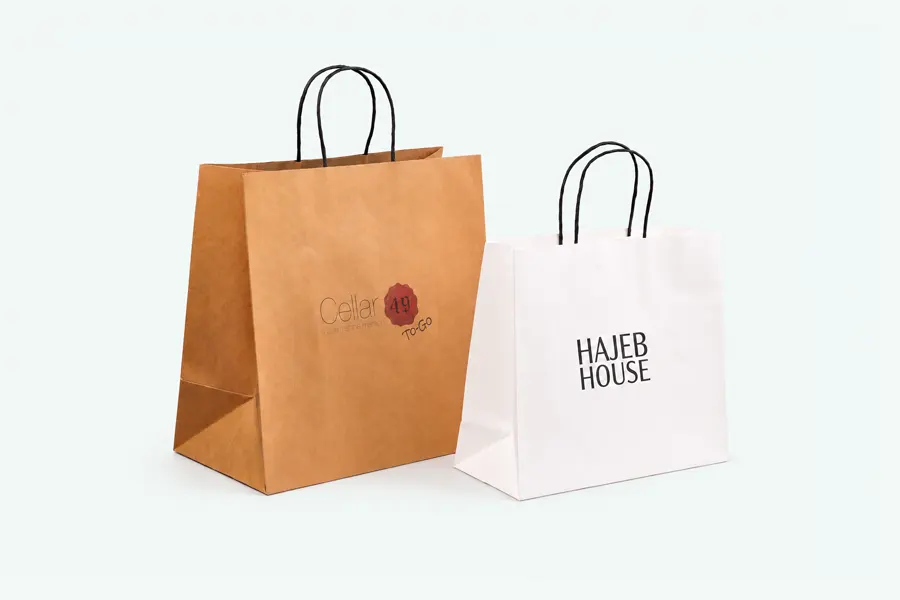 Kraft Paper Shopping Bag