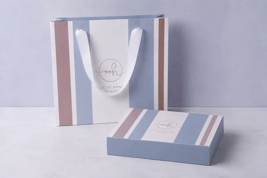 服装门店零售包装图 Boutique Retail Packaging