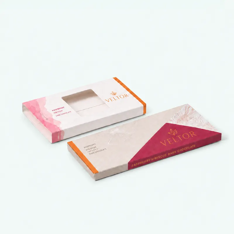 巧克力高端礼盒包装图 Chocolate Bar Packaging
