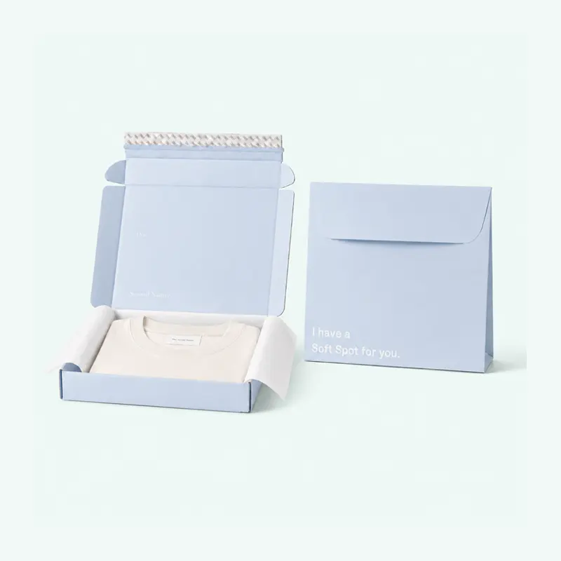 服装零售包装盒产品图 T-Shirt Packaging