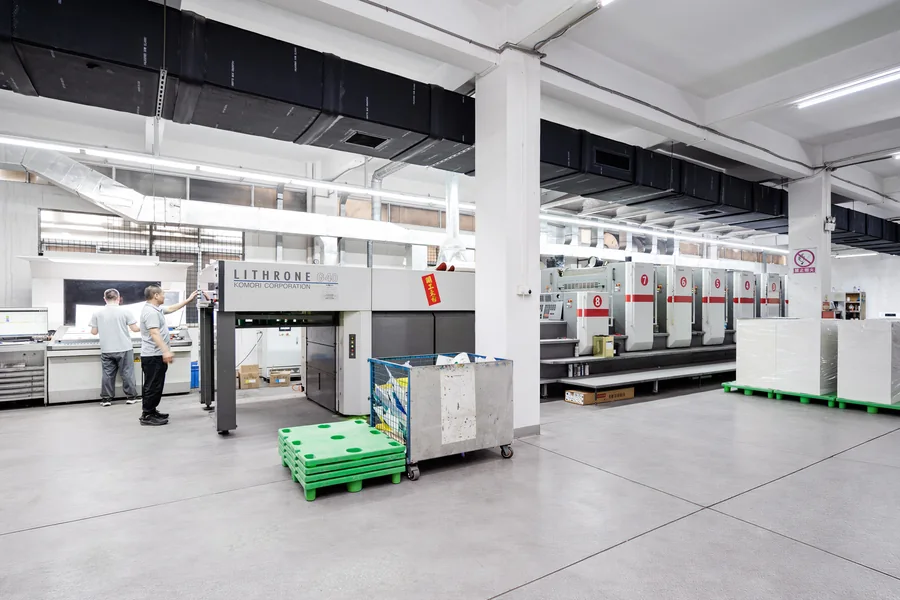 SiWei offset printing workshop