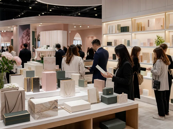 SiWei booth at a beauty exhibition
