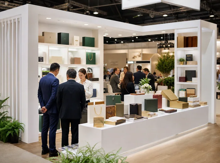 SiWei at an international packaging exhibition