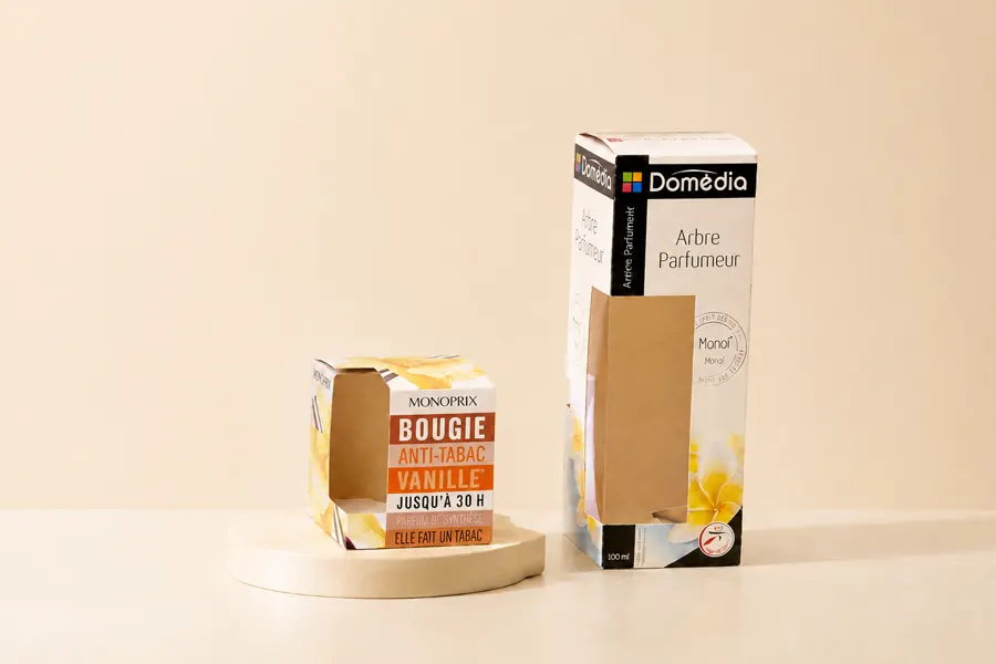 零售陈列型香氛蜡烛包装图 Retail Packaging