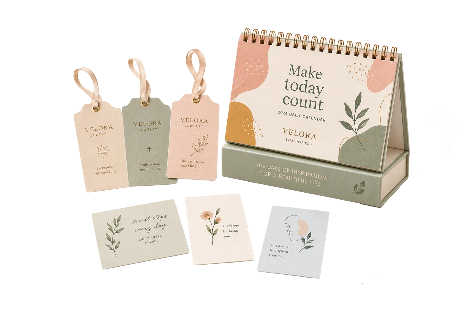 Create Custom Printed Cards, Hang Tags & Calendars