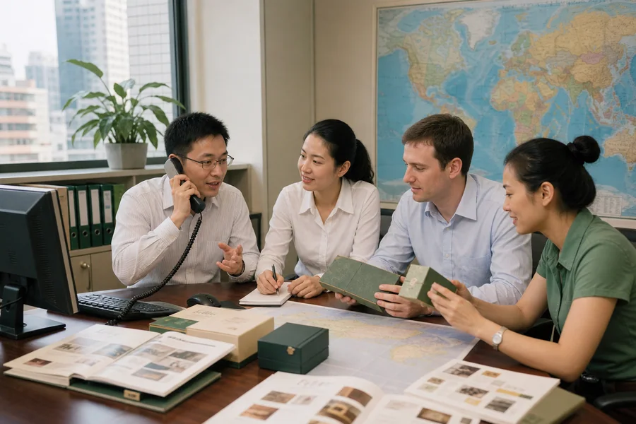 SiWei Packaging foreign trade team