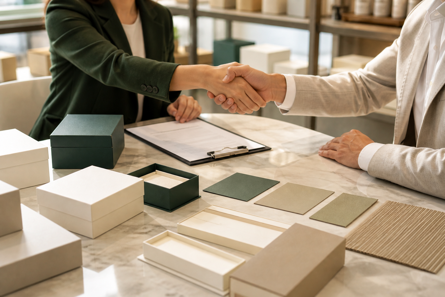 Long-term packaging supply partnership agreement